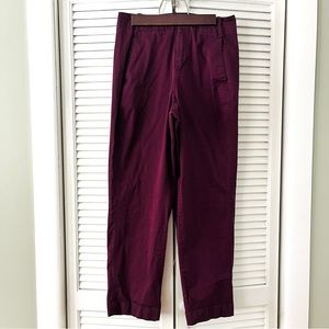 High-Rise Straight-leg Stretch Chinos